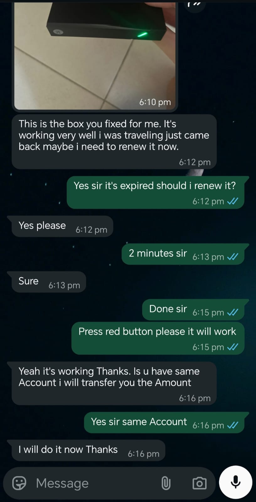 Krishna Gupta WhatsApp Review